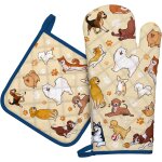 Kalanka - gants de four & maniques lot de 2, 100% coton maniques cuisine gant four anti chaleur extra ... Kalanka - gants de four & maniques lot de 2, 100% coton maniques cuisine gant four anti chaleur extra ...
