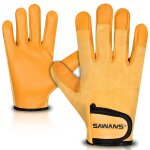 Kalanka - gants de jardinage en cuir pour hommes et femmes, résistants aux épines, flexibles, respirants ... Kalanka - gants de jardinage en cuir pour hommes et femmes, résistants aux épines, flexibles, respirants ...
