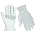 Kalanka - gants de travail en cuir pour jardinage - résistant aux epines gants de construction avec doux ... Kalanka - gants de travail en cuir pour jardinage - résistant aux epines gants de construction avec doux ...