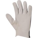 Kalanka - les gants de travail en peau de chvre, gants de jardinage, pony, doux et agrables (1 paire, ...