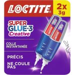 Kalanka - super glue - 3 creative lot de 2, colle instantane sous forme de stylo pour applications prcises, ...