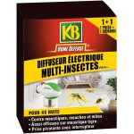 Kalanka - home defense mdiff - diffuseur prise multi - insectes + recharge 35 ml - prise anti - insectes ...