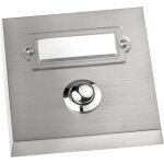 Kalanka - huber bouton de sonnette en métal - bouton de sonnette avec plaque signalétique - bouton de ... Kalanka - huber bouton de sonnette en métal - bouton de sonnette avec plaque signalétique - bouton de ...