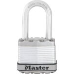 Kalanka - master lock cadenas haute scurit [a cl] [acier lamin] [extrieur] [anse m] m1eurdlf - idal ...