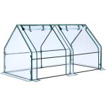 Kalanka - mini serre portable de 180, 3 x 91, 4 x 91, 4 cm pour extérieur avec double grande porte à ... Kalanka - mini serre portable de 180, 3 x 91, 4 x 91, 4 cm pour extérieur avec double grande porte à ...