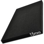 Kalanka - mousse de filtre  air 15mm d'paisseur 28x15cm universelle  dcouper pour scooter moto quad ...