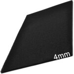 Kalanka - mousse de filtre  air 4mm d'paisseur 28x15cm universelle  dcouper pour scooter moto quad ...