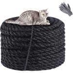Kalanka - noir corde arbre à chat, 8mmx25m corde en sisal naturel pour chats, sisal corde pour réparation ... Kalanka - noir corde arbre à chat, 8mmx25m corde en sisal naturel pour chats, sisal corde pour réparation ...