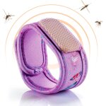 Kalanka - parakito - bracelet anti - moustiques rutilisable - 2 plaquettes incluses aux huiles essentielles ...