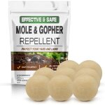 Kalanka - pige a taupe, piges a taupe pour jardin, piges a taupe ultrasoniques pour cour - 8p