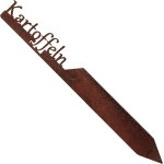 Kalanka - ® piquet de jardin « pommes de terre » - plaque de légumes - en acier inoxydable - résistant ... Kalanka - ® piquet de jardin « pommes de terre » - plaque de légumes - en acier inoxydable - résistant ...