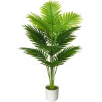 Kalanka - plante artificielle intérieur faux plantes en pot plastique avec 18 tropical palmier arbre ... Kalanka - plante artificielle intérieur faux plantes en pot plastique avec 18 tropical palmier arbre ...