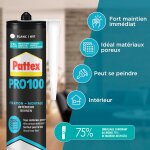 Kalanka - pro100 colle acrylique, colle de fixation pour intrieur, colle rsistante multi - matriaux, ...