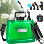 Kalanka - pulverisateur de jardin 5l, pulverisateur electrique à batterie pression avec 4 buses réglable, ... Kalanka - pulverisateur de jardin 5l, pulverisateur electrique à batterie pression avec 4 buses réglable, ...