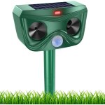 Kalanka - rpulsif chat ultrason, repulsif chat exterieur solaire, rpulsif ultrason anti rongeurs etanche ...