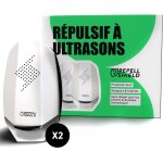 Kalanka - ® rpulsif ultrason souris et rats (lot de 2) - protection 24 / 7 120m - multi - usage intrieur ...