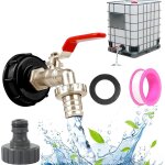 Kalanka - robinet cuve 1000l 3 / 4 ibc adaptateur1000 litres de rservoir de vidange s60x6 pour de raccord ...