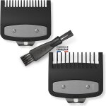 Kalanka - sabots tondeuse pour dégradé (1. 5 + 3mm + brosse) lot de 2 sabots compatible avec les tondeuses ... Kalanka - sabots tondeuse pour dégradé (1. 5 + 3mm + brosse) lot de 2 sabots compatible avec les tondeuses ...