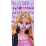 Kalanka - serviette de plage barbie serviette en microfibre polyester pour enfants 245 gsm taille 70 ...