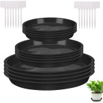 Kalanka - soucoupes pour plantes, 12 pcs coupelle pot de fleur soucoupe pot fleur plastique soucoupes ... Kalanka - soucoupes pour plantes, 12 pcs coupelle pot de fleur soucoupe pot fleur plastique soucoupes ...
