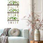 Kalanka - station de propagation murale  suspendre avec support en bois  3 niveaux, 15 tubes  essai, ...