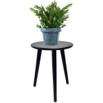 Kalanka - support pour plantes d'intérieur et d'extérieur, petite table d'appoint ronde en bois, table ... Kalanka - support pour plantes d'intérieur et d'extérieur, petite table d'appoint ronde en bois, table ...