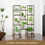 Kalanka - support plantes intérieur avec roulettes, porte plante intérieur et extérieur, etagère plante ... Kalanka - support plantes intérieur avec roulettes, porte plante intérieur et extérieur, etagère plante ...