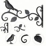Kalanka - support pour plantes murales, 2 pices crochets muraux pour plante, supports muraux de jardin, ...
