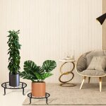 Kalanka - support pour plantes en pot, supports de pot de fleurs en fer forg pour l'intrieur, mtal ...