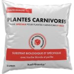 Kalanka - terreau universel pour plantes carnivores 2l - qualit professionnelle bio avec perlite, tourbe ...