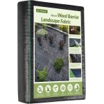 Kalanka - toile de paillage 1x10m - geotextile de paillage contre les mauvais herbes en 100g / m fibres ...