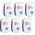Kalanka - ultrason anti moustique, 6 pack ultrason souris et rats & insectes rpulsif electronique, rpulsif ...