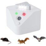 Kalanka - ultrason souris et rats, repulsif souris ultrasons 360 anti souris avec lumire led appareil ...