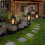 Kalanka - unho crochets de berger pour jardin : 8 crochets de jardin en métal de 90 cm pour plantes suspendues ... Kalanka - unho crochets de berger pour jardin : 8 crochets de jardin en métal de 90 cm pour plantes suspendues ...