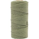 Kalanka - vaessen creative corde macram - vert olive - 3 mm x 100 m - 100% coton - fil pour bracelets ...
