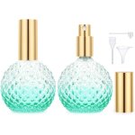 Kalanka - vaporisateur parfum, 2 pices 100ml flacon parfum vide, bouteille spray vide en verre, rechargeable ...