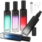 Kalanka - vaporisateur parfum vide, 5 pices 15ml bouteille spray en verre, atomiseur parfum voyage, ...