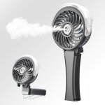 Kalanka - ventilateur brumisateur portable amlior 2025, deux boutons faciles  utiliser, ventilateur ...