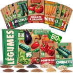 Kalanka - zengreens - kit de graines de lgumes bio - 15 varits pour une culture facile au jardin, ...