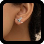 Kalhx - boucles d'oreilles oiseau boho en cristal boucles d'oreilles colibri argent boucles d'oreilles ... Kalhx - boucles d'oreilles oiseau boho en cristal boucles d'oreilles colibri argent boucles d'oreilles ...