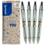 Kalhj - lot de 4 b2p ecoball 1mm, stylo - bille rétractable et rechargeable, fabriqué a partir de plastique ... Kalhj - lot de 4 b2p ecoball 1mm, stylo - bille rétractable et rechargeable, fabriqué a partir de plastique ...