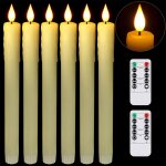 Kalsw - bougie chandelier led decorative, lot de 6 fausses bougies a led flamme vacillante cire bougie ... Kalsw - bougie chandelier led decorative, lot de 6 fausses bougies a led flamme vacillante cire bougie ...