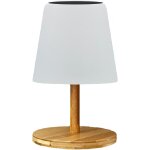 Kaltd - lampe de table solaire et rechargeable led blanc chaud / blanc dimmable pied en bambou standy ... Kaltd - lampe de table solaire et rechargeable led blanc chaud / blanc dimmable pied en bambou standy ...