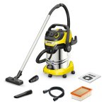 Karcher aspirateur eau et poussires wd 6 p s v - 30 / 6 / 22 / t avec cuve mtal 30 litres, cable de ...
