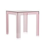 Kartell table basse jolly (rose - polycarbonate transparent) Kartell table basse jolly (rose - polycarbonate transparent)
