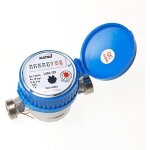 Katsu compteur d'eau froide 13 mm plastique abs jardin maison débit d'eau compteur de mesure avec raccords ... Katsu compteur d'eau froide 13 mm plastique abs jardin maison débit d'eau compteur de mesure avec raccords ...
