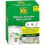 Kb diffuseur electrique multi - insectes + recharge - 35 ml