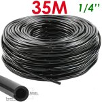 Kesla 5 - 100m tuyau d'arrosage de jardin 4 / 7mm pvc micro tuyau d'irrigation goutte  goutte tube d'irrigati ...