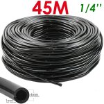 Kesla 5 - 100m tuyau d'arrosage de jardin 4 / 7mm pvc micro tuyau d'irrigation goutte  goutte tube d'irrigati ...