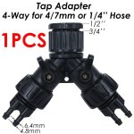 Kesla 5 - 100m tuyau d'arrosage de jardin 4 / 7mm pvc micro tuyau d'irrigation goutte  goutte tube d'irrigati ...